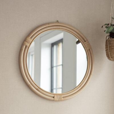 Olivia's Garden Trading Mayfield Mirror in Rattan