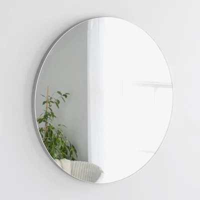 Olivia's Olivia's Cora Round Wall Mirror in Silver - 70cm