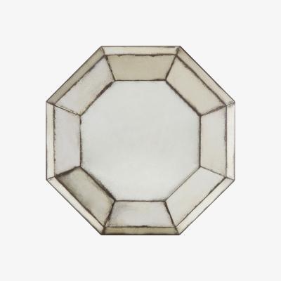 Olivia's Olivia's Ray Wall Mirror 3D Octagonal Silver / Silver