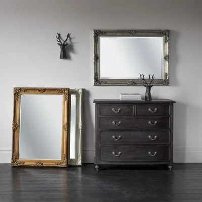 Olivia's Gallery Interiors Abbey Rectangle Mirror Cream
