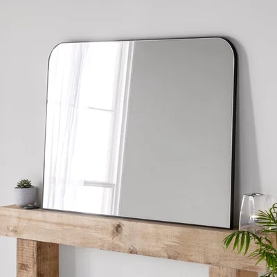 Olivia's Olivia's Lebanon Wall Mirror in Black / Small