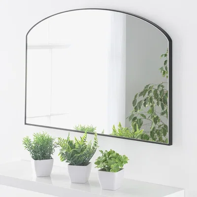 Olivia's Olivia's Carla Mini Mantle Mirror in Black - 71x49cm