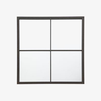 Olivia's Gallery Interiors Stafford Wall Mirror in Black / Medium