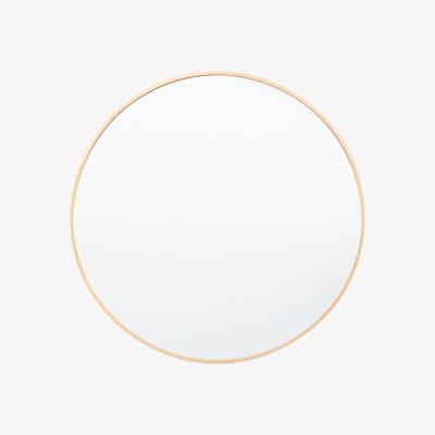 Olivia's Gallery Interiors Yarlett Round Wall Mirror in Gold | Outlet