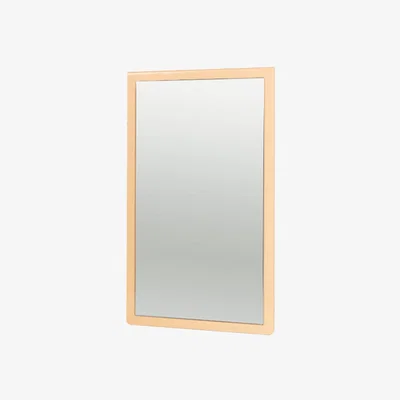 Olivia's Broste Copenhagen Tenna Wall Mirror Sheepskin Dusty Peach