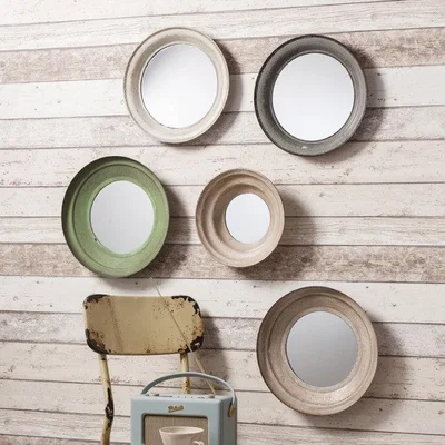 Olivia's Gallery Interiors Set of 5 Crosby Mirrors