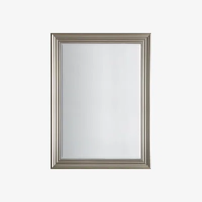 Olivia's Gallery Interiors Haylen Dressing Mirror - Brushed Steel / Brushed Steel / Dressing