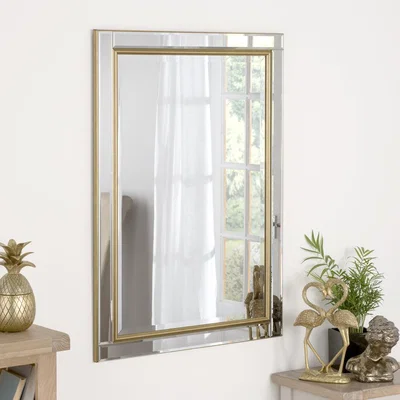 Olivia's Olivia's Yao Wall Mirror in Gold / Large
