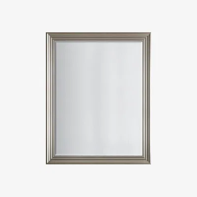 Olivia's Gallery Direct Haylen Plane Mirror - Brushed Steel | Outlet
