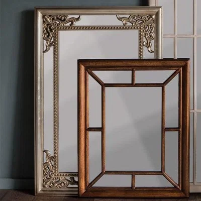 Olivia's Gallery Interiors Fermont Mirror Champagne Silver