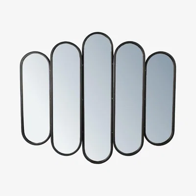 Olivia's Libra Logan Stacked Oval Mirror