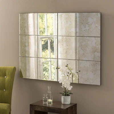 Olivia's Olivia's Mongolia Wall Mirror in Molted Antique