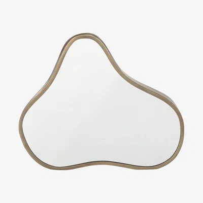 Olivia's Bloomingville Abigail Brass Wall Mirror / Medium
