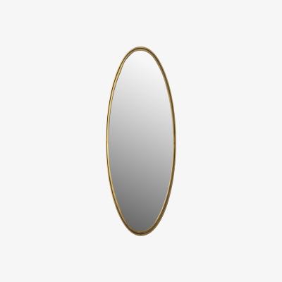 Olivia's Olivia's Nordic Living Collection - Mo Oval Mirror in Antique Brass|Outlet