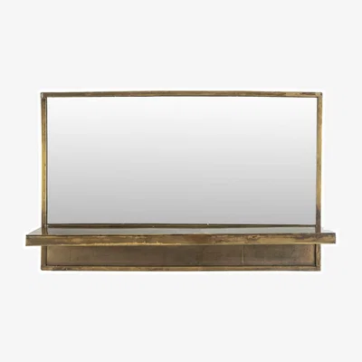 Olivia's Olivia's Nordic Living Collection - Frodi Horizontal Mirror in Brass | Outlet