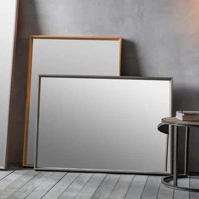 Olivia's Gallery Direct Comet Rectangular Wall Mirror - Grey | Outlet