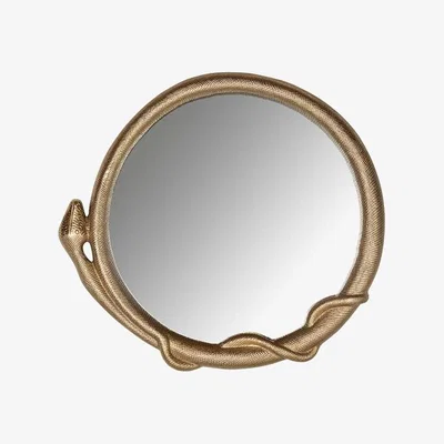 Olivia's Richmond Snake Gold Wall Mirror