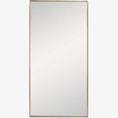 Olivia's Uttermost Black Label Harland Mirror - Brass