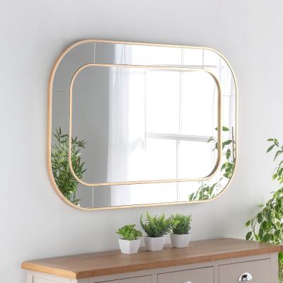 Olivia's Olivia's Elena Radius Mirror in Gold - 120x80cm