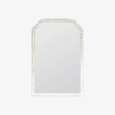 Olivia's Gallery Interiors Zarina Wall Mirror Wood White