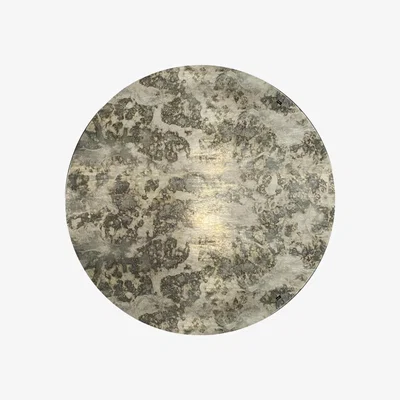 Olivia's Hill Interiors Large Circular Antique Mirror