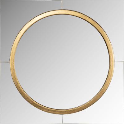Olivia's Richmond Interiors Briana Black & Gold Mirror