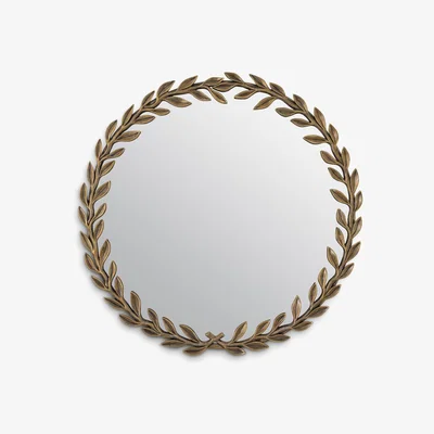 Olivia's Eichholtz Duras Mirror in Vintage Brass