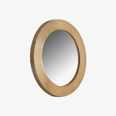 Olivia's Richmond Montel Gold Round Wall Mirror