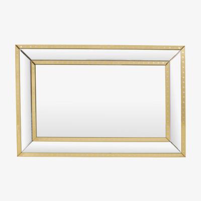 Olivia's Libra Foxton Rectangular Wall Mirror Gold