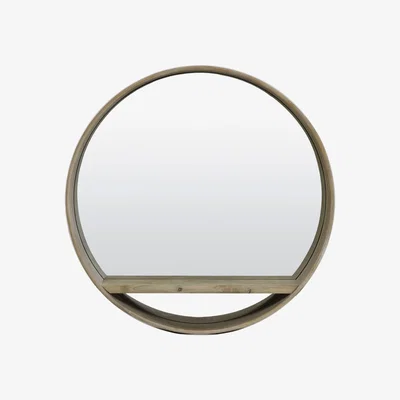 Olivia's Light & Living Viria Wall Mirror Light Brown / Large