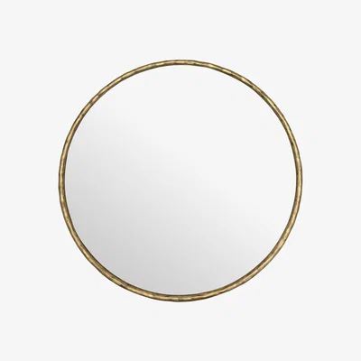 Olivia's Libra Patterdale Wall Mirror Aged Champagne Finish