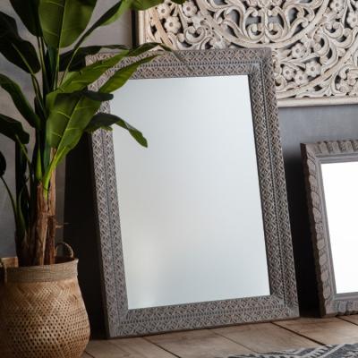 Olivia's Gallery Direct Korba Grey Wall Mirror