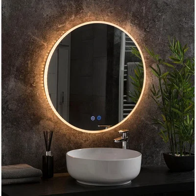 Olivia's Olivia's Alaska LED Round Bathroom Mirror