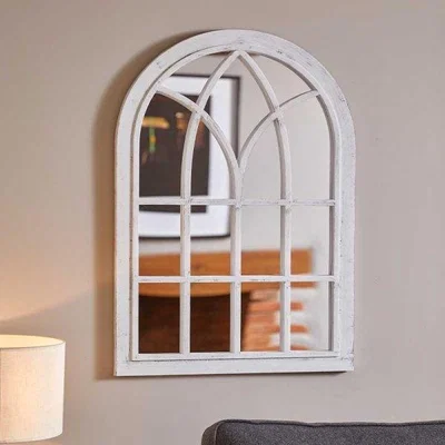 Downtown Smart Garden Victorian Home and Garden Mirror - Silvergris
