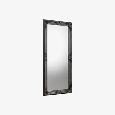 Downtown Julian Bowen Rococo Pewter Lean-To Dress Mirror