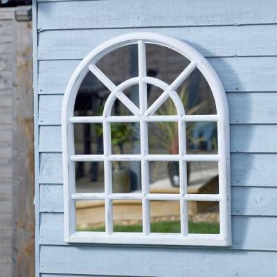 Downtown Smart Garden Bellevue Home and Garden Mirror - Silvergris