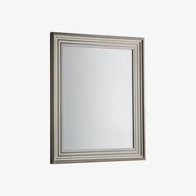 Perch and Parrow Ryan Small Wall Mirror in Champagne