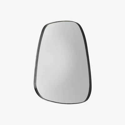 Perch and Parrow Blair Pewter East Wall Mirror