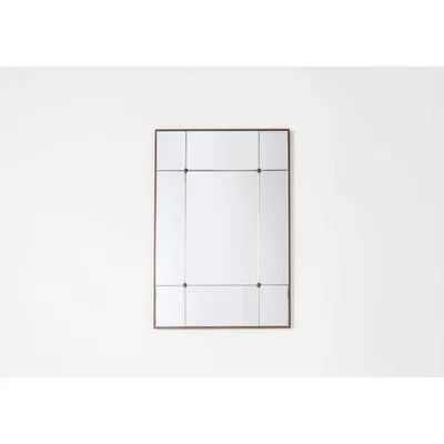 Perch and Parrow Ayla Mirror in Harvest Gold