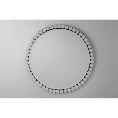 Perch and Parrow Derek Large Round Wall Mirror