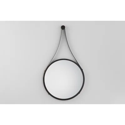 Perch and Parrow Allie Round Hanging Mirror, Small