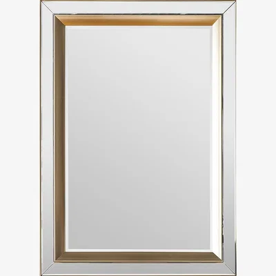 Perch and Parrow Phantasia Rectangle Mirror