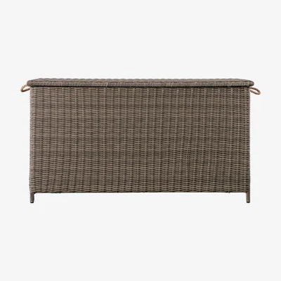 Perch and Parrow Elemental Cushion Storage Box in Natural