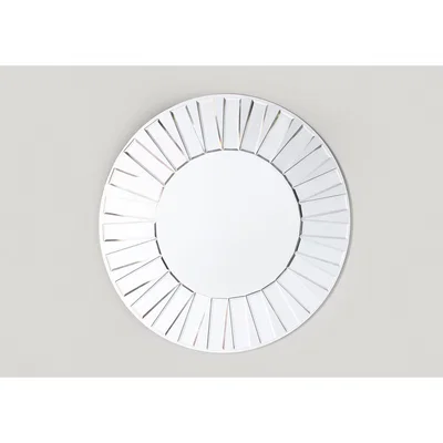 Perch and Parrow Klee Round Mirror - Medium