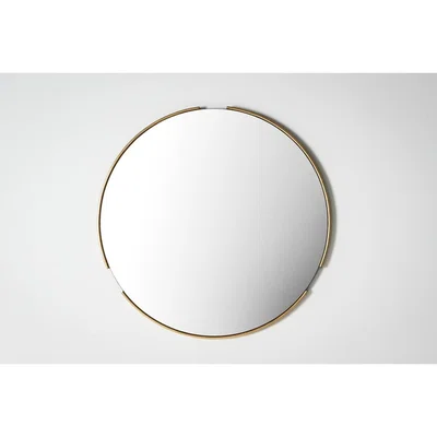 Perch and Parrow Wenlock Mirror in Gold