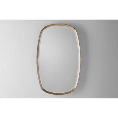 Perch and Parrow Garret Oak Wall Mirror