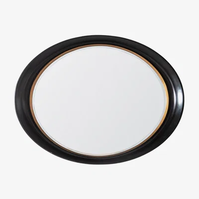 Perch and Parrow Elena Oval Wall Mirror