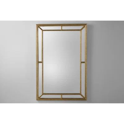Perch and Parrow Marissa Golden Wall Mirror