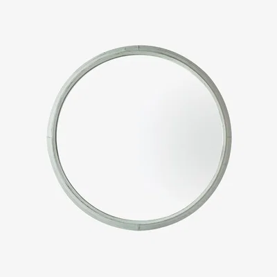 Perch and Parrow Porte Outdoor Mirror in Mint
