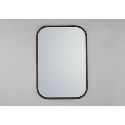 Perch and Parrow Morden Wall Mirror in Black